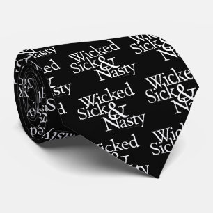 Ond sjuk & otäck tie slips