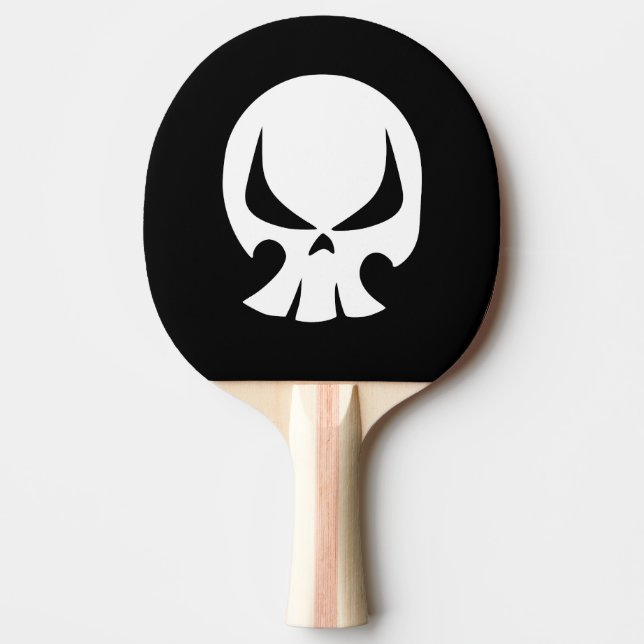 Ond skallebordtennis paddlar pingisracket (Framsidan)