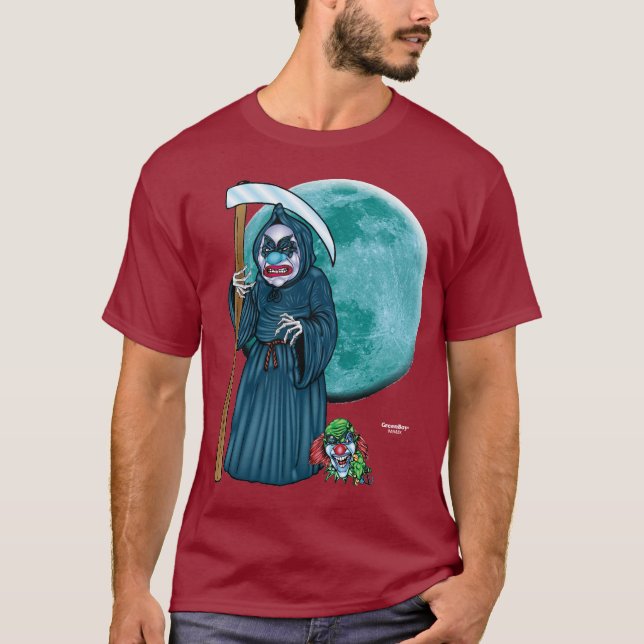 Ond skjorta för clown T - grym Reaper Tee (Framsida)