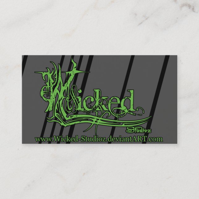 Ond Studioz visitkortSC Visitkort (Framsida)