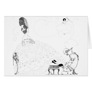 Ond styvsyster av Cinderella Hälsningskort