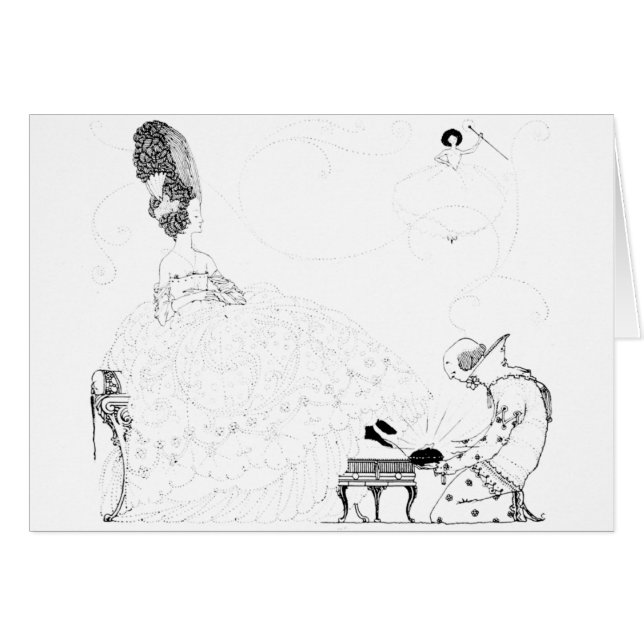 Ond styvsyster av Cinderella Hälsningskort (Framsidan Horizontal)