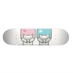 ond twillingar old school skateboard bräda 21,6 cm