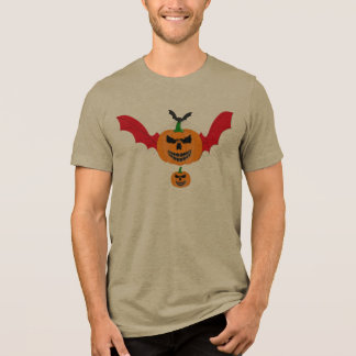 Ond Vampyrfladdermus Pumpa Jack O Lantern Hallowee T Shirt