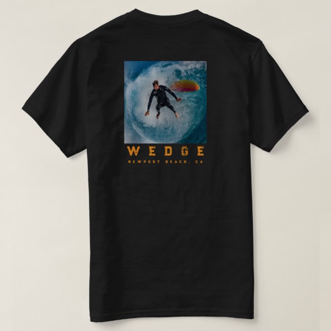 Ond Wedge T-Shirt - Newport Beach, CA  (Design baksida)