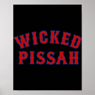 Onda Ah Roliga Er Boston New England Southie Prese Poster