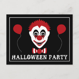 Onda Clown, Halloweenfest Meddelande Vykort