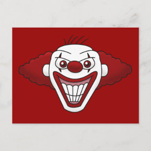 Onda Clown-kort Vykort
