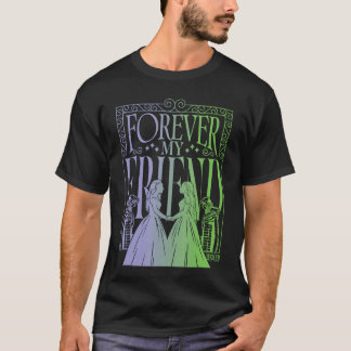 Onda för alltid min vän Silhuetter fami T Shirt