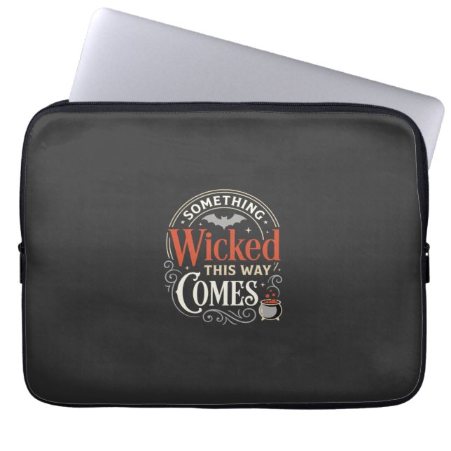Onda Halloween-design_1 Laptop Fodral (Framsidan)