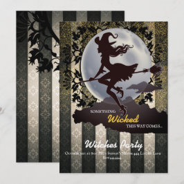 Onda Halloween-fest-inbjudningar Inbjudningar