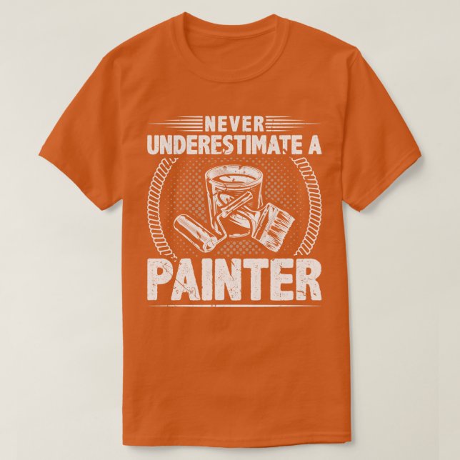 Onda inte en målare t shirt (Design framsida)