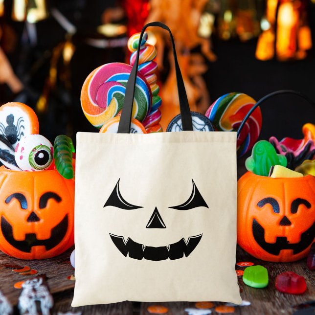 Onda Jack O'Lantern Pumphuvud Tygkasse (Skapare uppladdad)