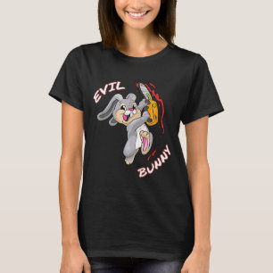 Onda kanin skjorta Halloween rolig Dålig kanin mör T Shirt