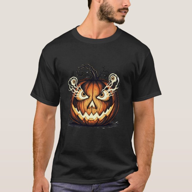 Onda Pumpa Ögonfröken Rök T Shirt (Framsida)
