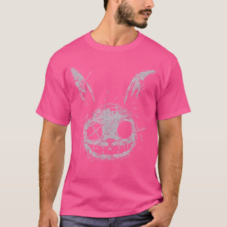 Onda skrämmande kanin Kanin Alt Goth Grunge Skräck T Shirt