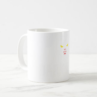 Onda svarta katt Dark Sigil gotisk metallkonst Kaffemugg