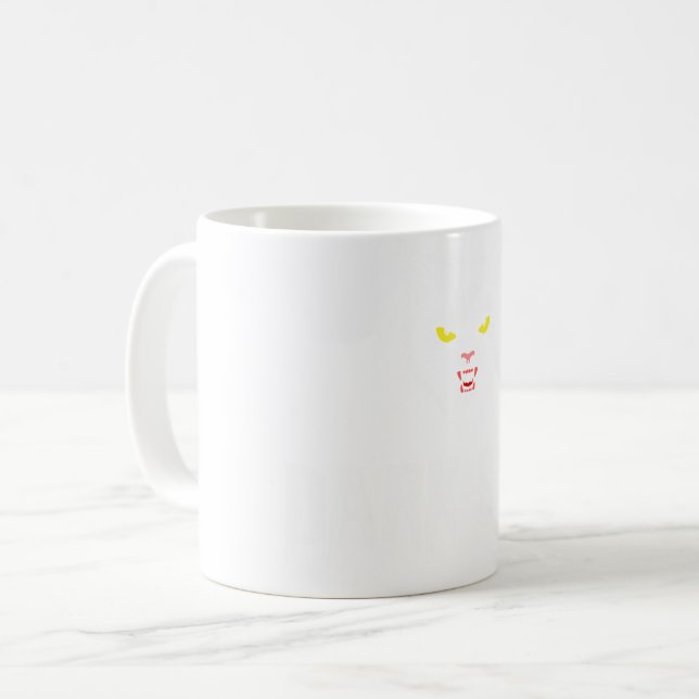 Onda svarta katt Dark Sigil gotisk metallkonst Kaffemugg (Framsida vänster)