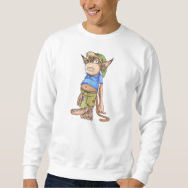 Onda tå-sugande ap-dvärg sweatshirt
