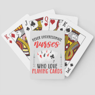Onda Undervärdera Inte Sjuksköterskor Som älskar A Casinokort