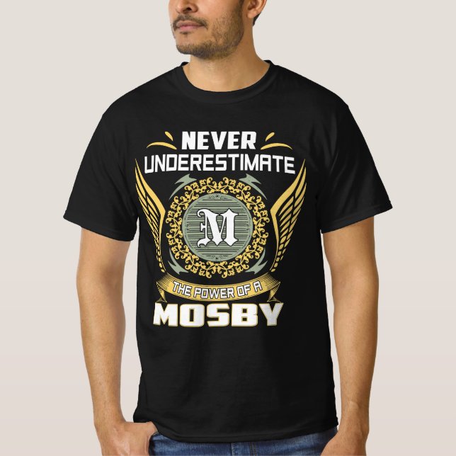 Onda Undervärdera Kraften Hos En Mosby T Shirt (Framsida)