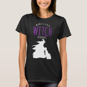 Ondaste häxan på blocket - halloween kostym t shirt
