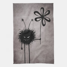 Ondblomman Kryp - Vintage Cute Gothic Creator Kökshandduk