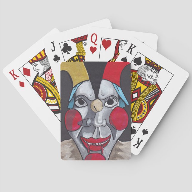 Onde Jester-spelkort Casinokort (Baksidan)