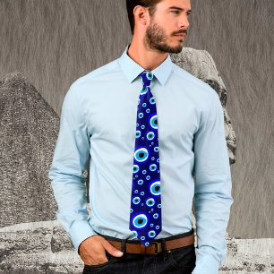 Onde Öga Talisman & Arabiska Amulet Grekiska/turki Slips