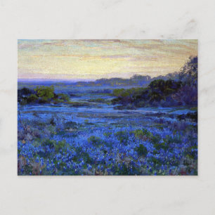 Onderdonk - Blånätscen med en flicka Vykort