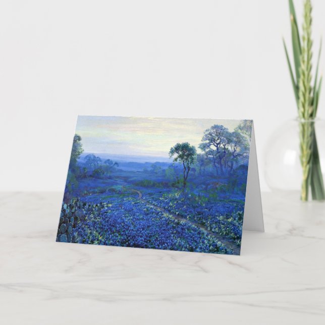 Onderdonk - Blånätslandskap med Cacti, Road Kort (Framsida)