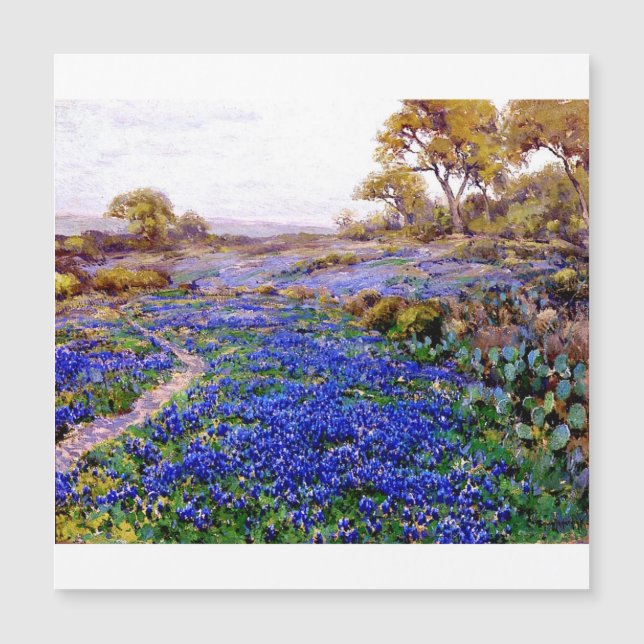 Onderdonk - Bluebonnets at Twilight, North of San (Framsida)