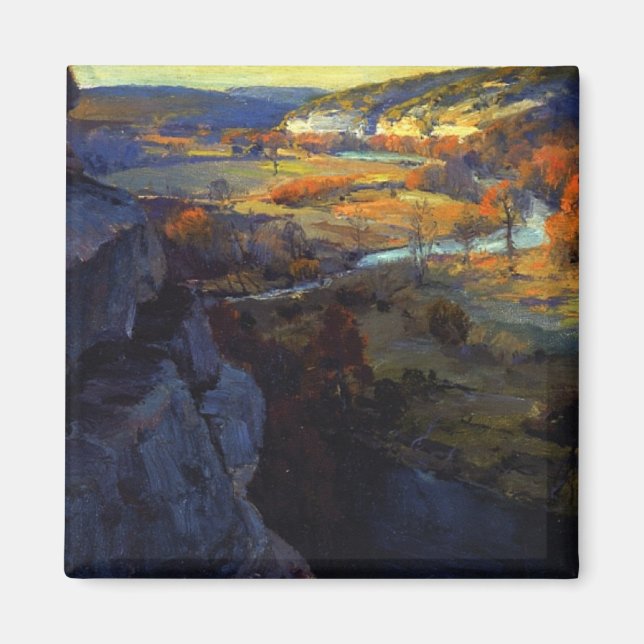 Onderdonk - Bluffs on Guadalupe River Magnet (Framsidan)
