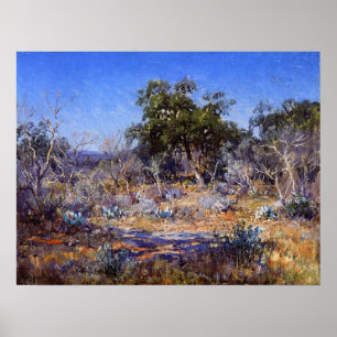 Onderdonk - En januaridag i Brush Country 1922 Poster