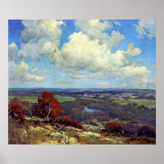 Onderdonk - En vintermorgon på Guadalupefloden Poster (Framsidan)