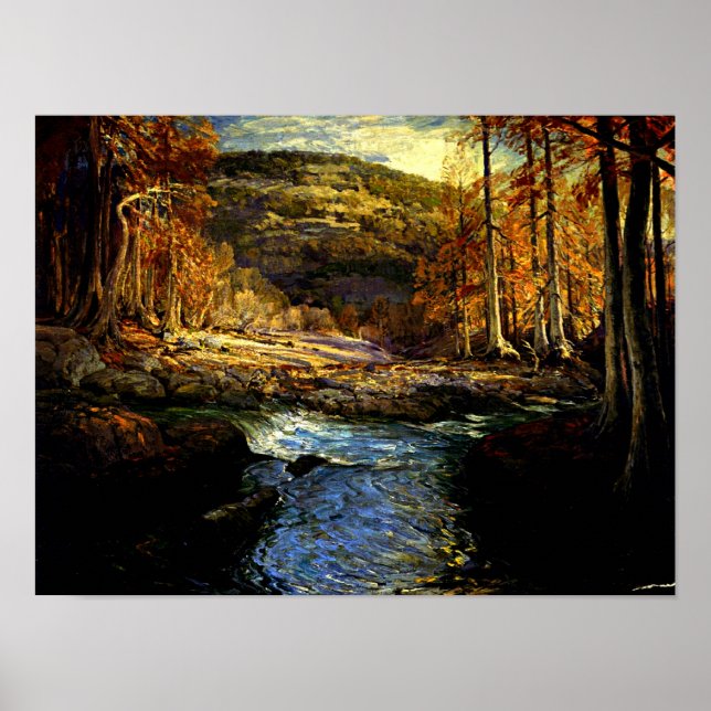 Onderdonk - Forest Stream, konsmålning av bra Poster (Framsidan)