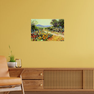Onderdonk - Kaktus i blom Poster