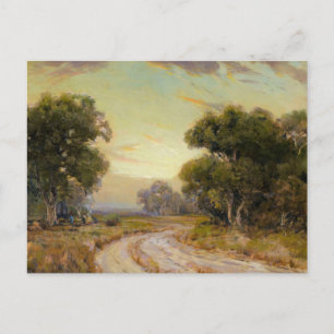 Onderdonk - kväll nära Jackson, SW Texas Vykort
