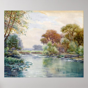 Onderdonk - Landskap utan titel Poster