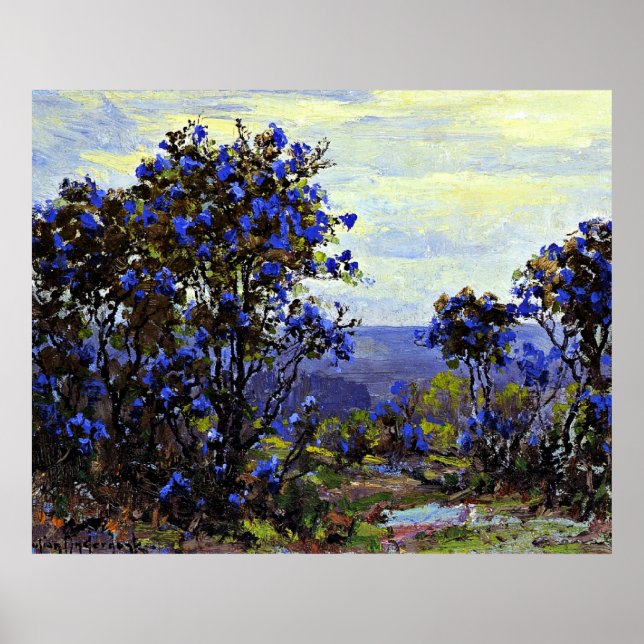 Onderdonk - Mountain Laurel i Bloom Poster (Framsidan)