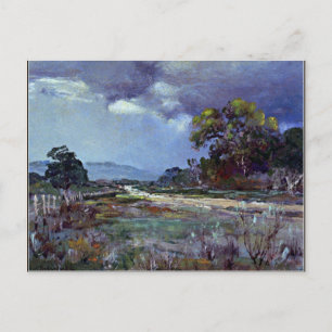 Onderdonk - närmar sig Rain, sydvästra Texas Vykort
