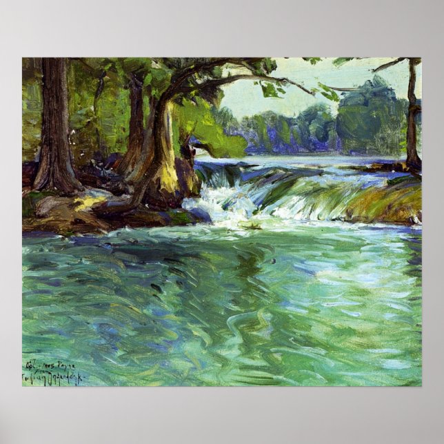 Onderdonk - On Guadalupe 1914 Poster (Framsidan)