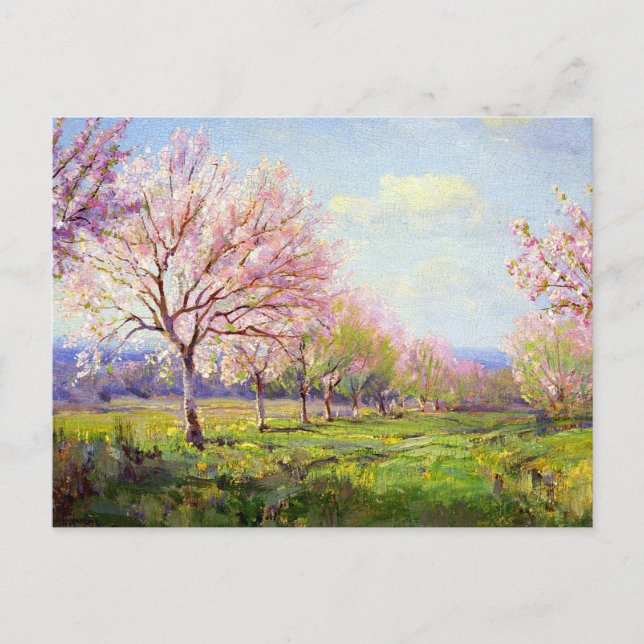Onderdonk - Peach Orchard Vykort (Framsida)