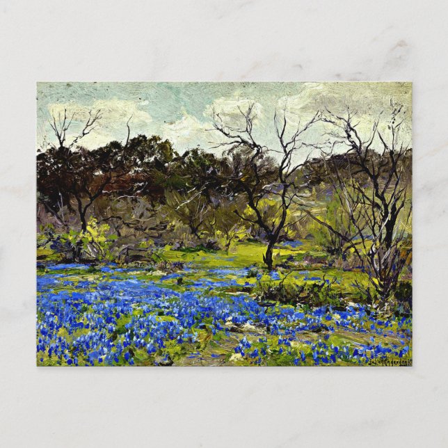 Onderdonk - Tidigt Vår, Bluebonnet och Mesganska Vykort (Framsida)