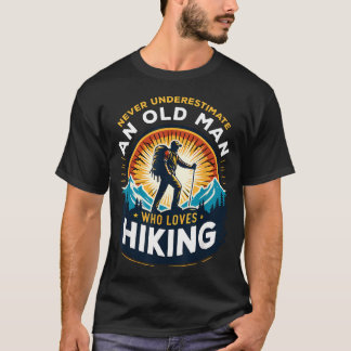 Onderskatt aldrig en gammal man som älskar att van t shirt
