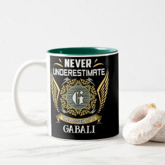 Onderskatt aldrig kraften hos en Gabali Två-Tonad Mugg