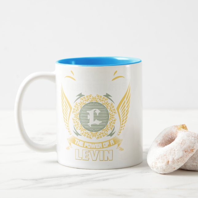 Onderskatt aldrig kraften hos en Levin Två-Tonad Mugg (Med munk)