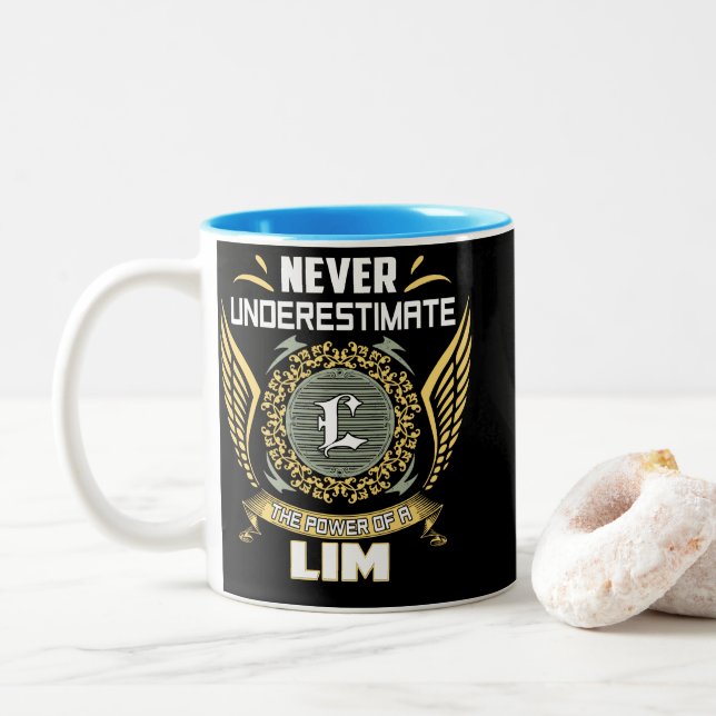 Onderskatt aldrig kraften hos en Lim Två-Tonad Mugg (Med munk)