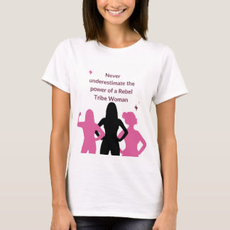 Onderskatta aldrig kraften t shirt