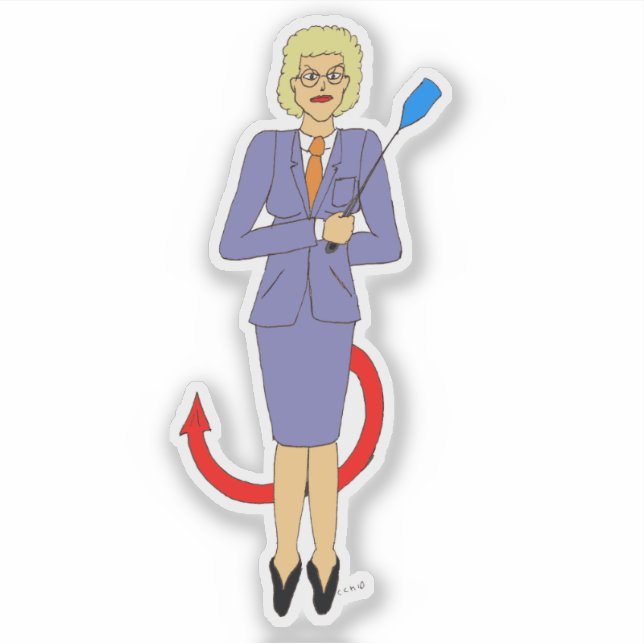 Ondlärare Klistermärken (Framsida)